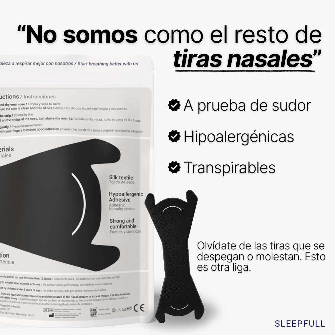 Tiras Nasales Sleepfull